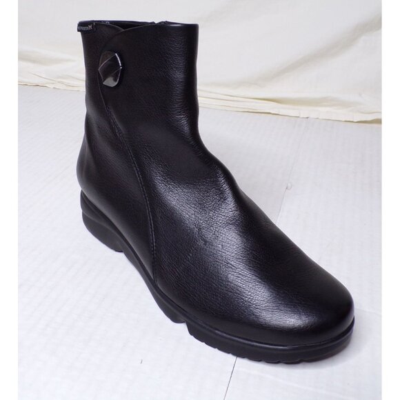 🆕MEPHISTO Raine Comfortable Zip Bootie Ankle Boot 8 Black - Picture 12 of 16